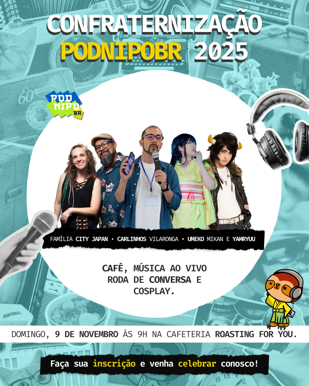 Confraternização - Podosfera Nipo-brasileira 2025